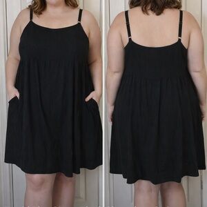 Torrid Black Mini Dress with Pockets